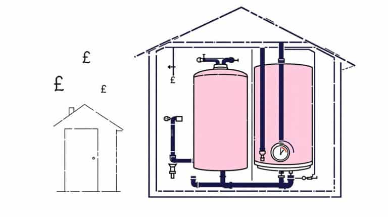 unvented cylinder installation budgeting